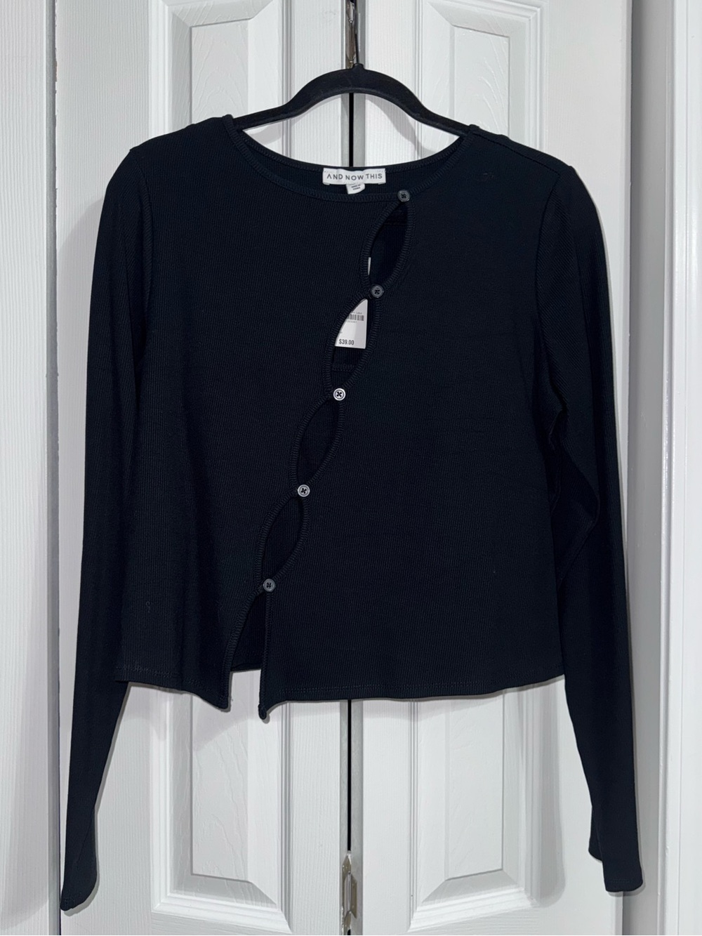 And Now This Asymmetrical Cardigan